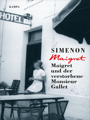 cover image of Maigret und der verstorbene Monsieur Gallet